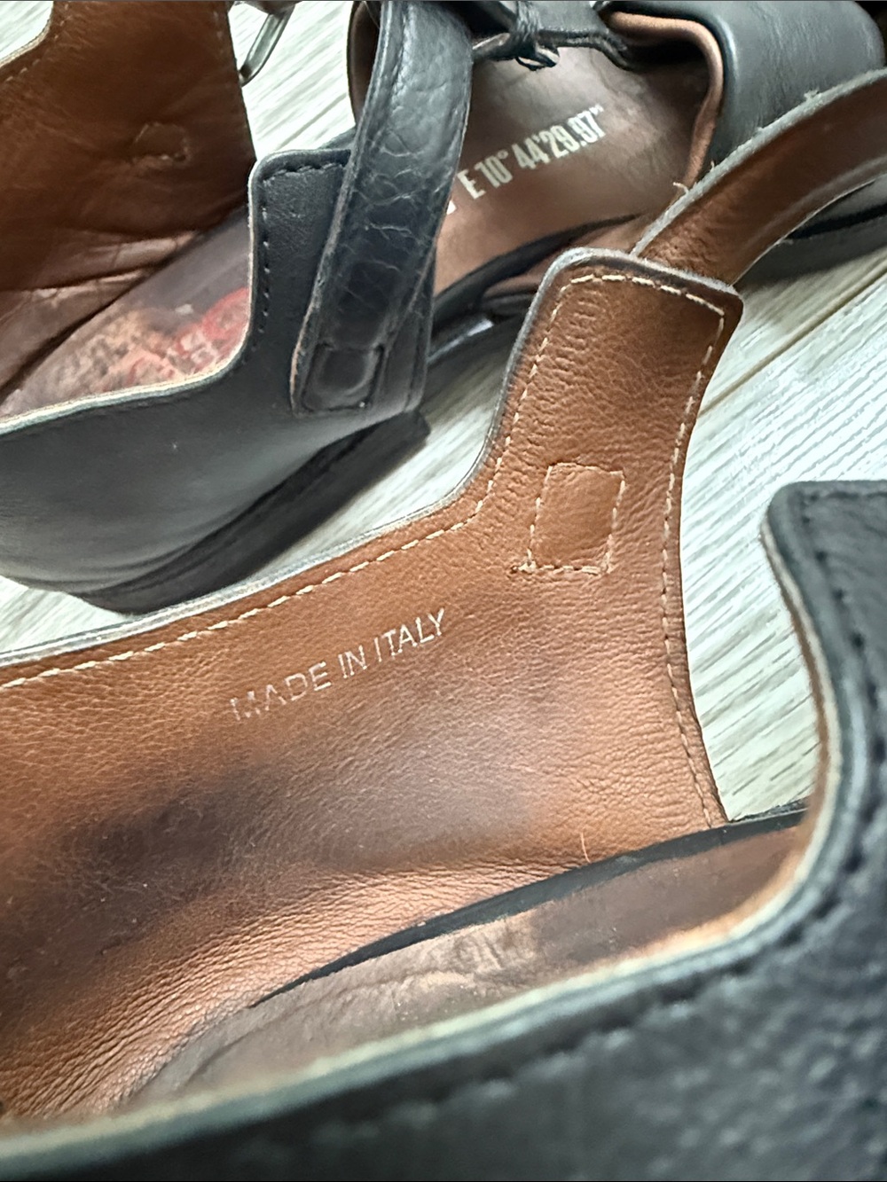 A.S. 98 Leather Sandals - Picture 6 of 9